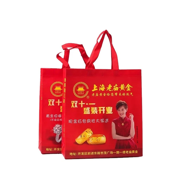 Promotional Cheap Custom Reusable Big Non-Woven Shopping Bag