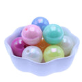 Wholesale Mixed Acrylic Plastic Lucite AB Round Chunky Beads 8-22mm for Jewelry Necklace