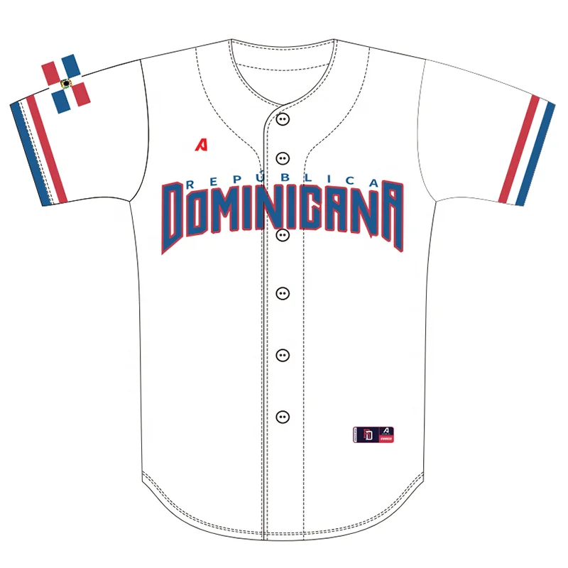 2023 Baseball Jersey Custom Embroidered Style Baseball World Classic Jersey