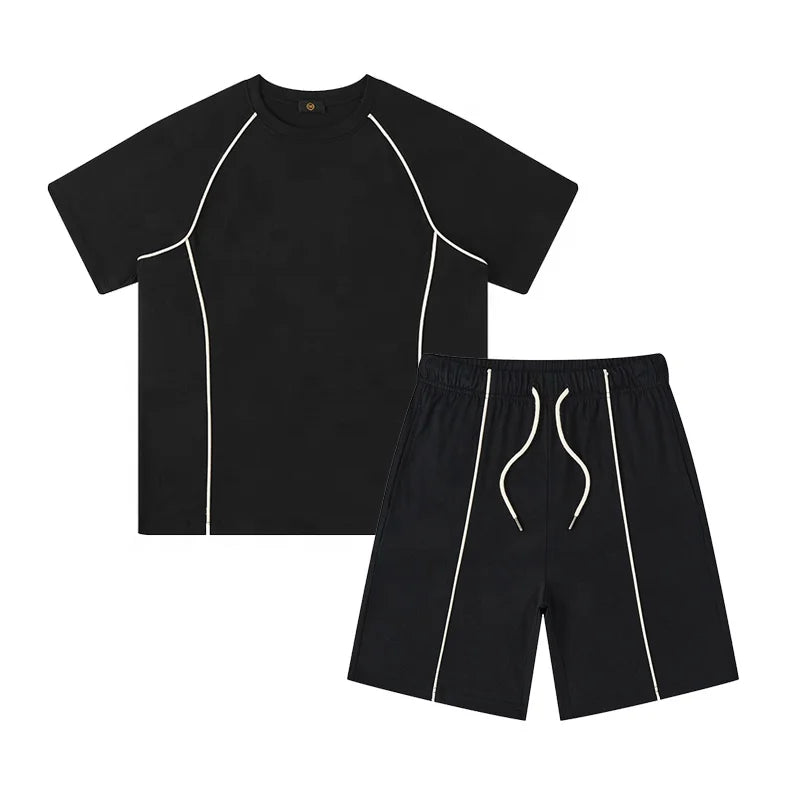 Children's Clothing European and American Brands 2026 Spring and Summer Raglan Sleeves High-quality Heavy Industry Medium and La