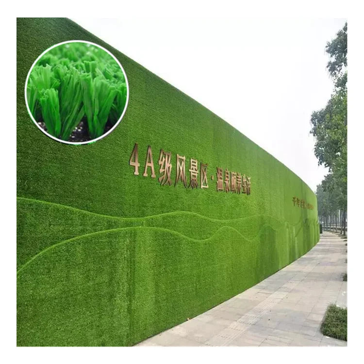Economic Wholesale Artificial Grass Wall Outdoor Grass Carpet Green Artificial Grass Turf / Landscaping