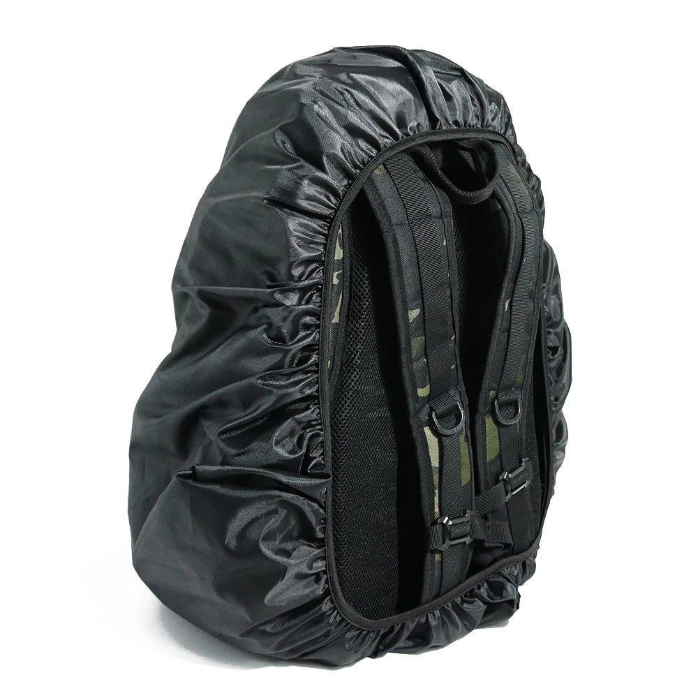Adjustable Waterproof & Dustproof Portable Ultralight Backpack Rain Cover for Shoulder Protection in Sports