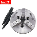SANOU Brand 3 Jaw Chuck 100mm Wood Lathe Chuck K01-100B Directly Install at Discount