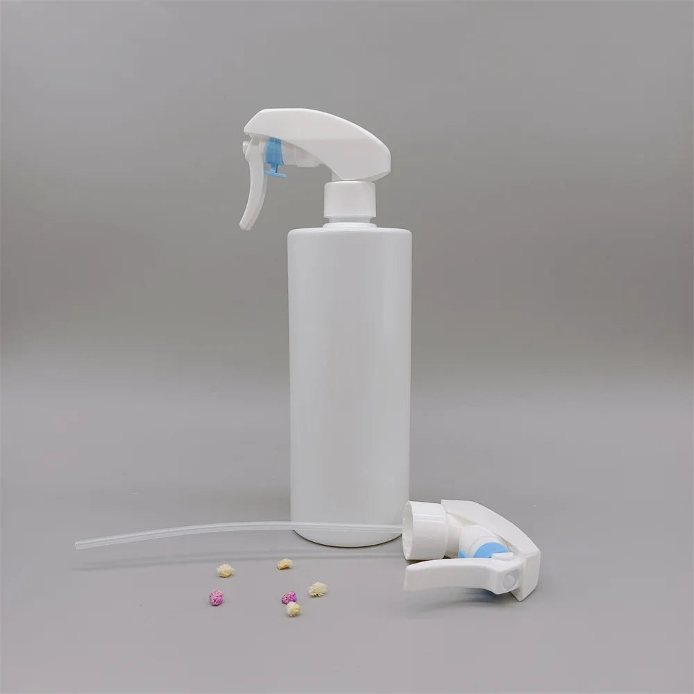 PET 16oz 500ml Flat Shoulder Empty Plastic Trigger Spray Bottle Packaging