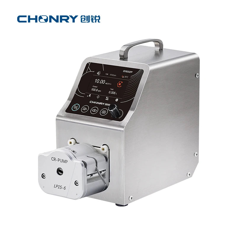 CHONRY OI602P Lab Liquid Multi Channel Peristalt Pump Intelligent Dispensing Filling  Machine  Stepper Motor
