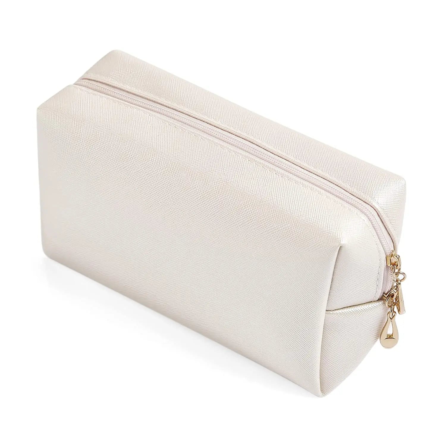 Water-resistant PVC Leather Cosmetic Case Toiletry Washing Bag for Women Girls