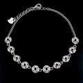 Sterling Silver 3*3mm Semi Mount Bracelet Empty Support Blank Claw Setting S925 Mountain Base Holder Without Stone Inlay for DIY