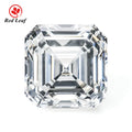 Redleaf IGI  Certified Excellent Quality 1CT 3CT CVD Lab Grown Asscher Cut Emeralds Cushion Shape VVS VS Loose for Jewelry