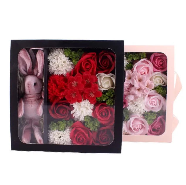 AYOYO OEM  Rose Mother's Day Flower Carnation Gift Box for Mothers Day 2025