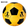 2024 Latest Design Outdoor Training PU Leather Soccer Ball Heat Fit Non-Dislodging Seamless Pentagon Football