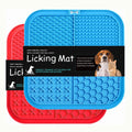 Custom Pet Pad Silicone Anxiety Relief Alternative Slow Eating Licking Mat Dog to Slow Feeder Dog Bowls
