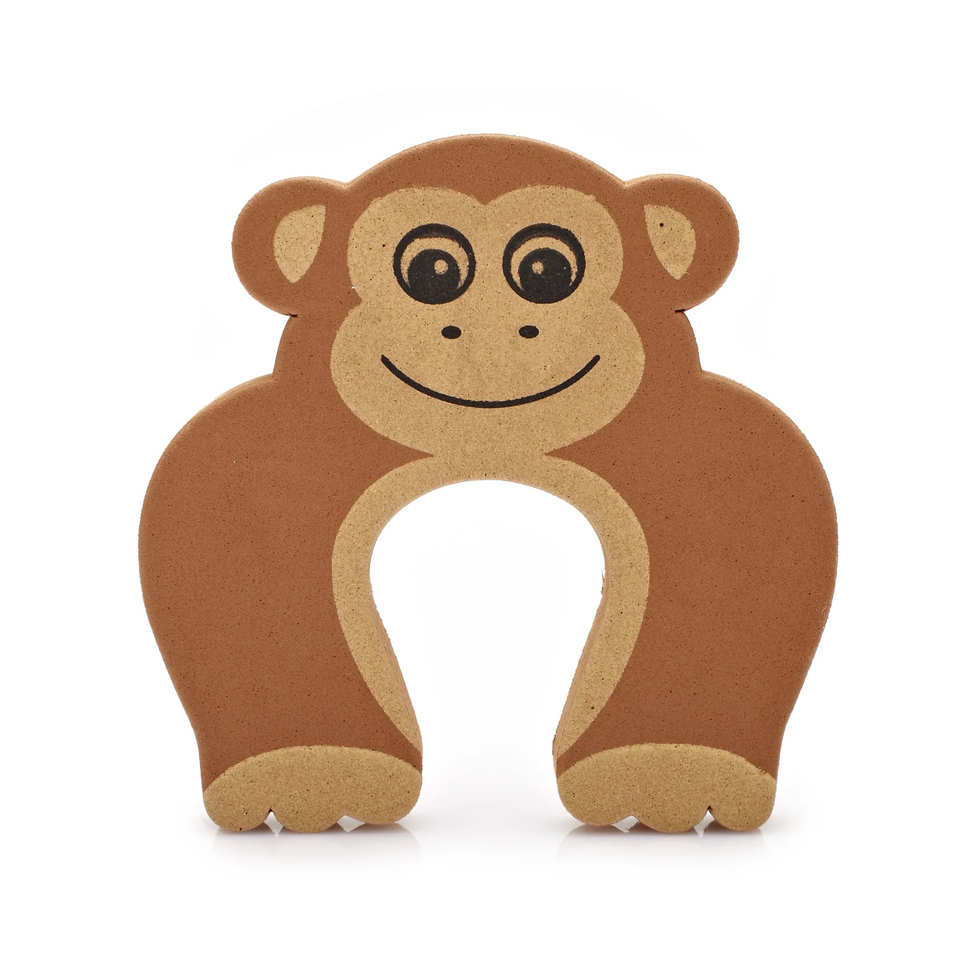 Cute Monkey Door Stopper Guard Cushion for Baby Avoid Slamming the Door