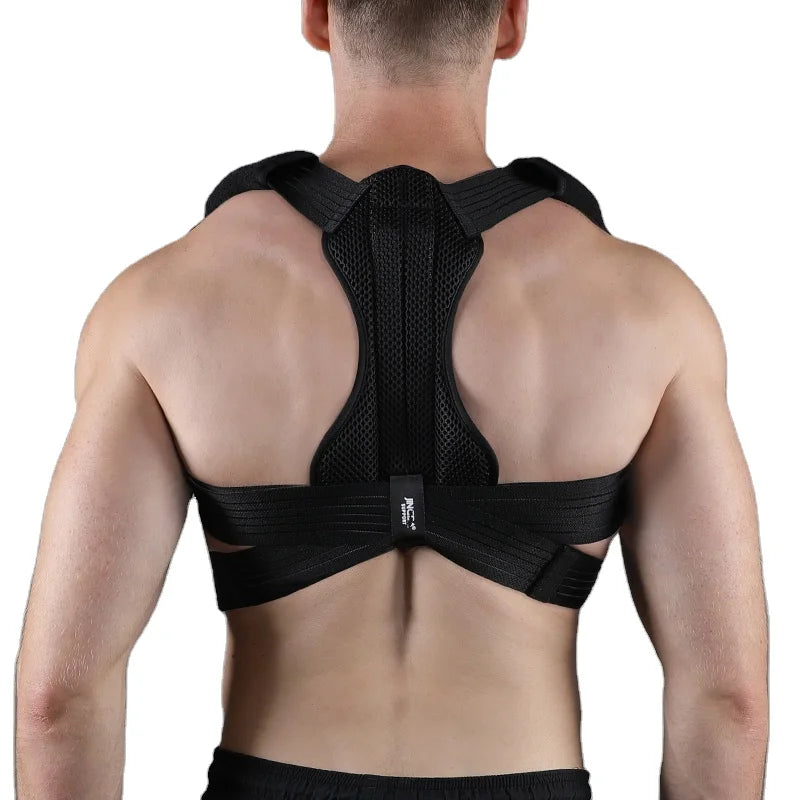 JINGBA CE ISO Factory Updated Posture Corrector for Men and Women Providing Neck Shoulder Upright Back Straightener Comfortable