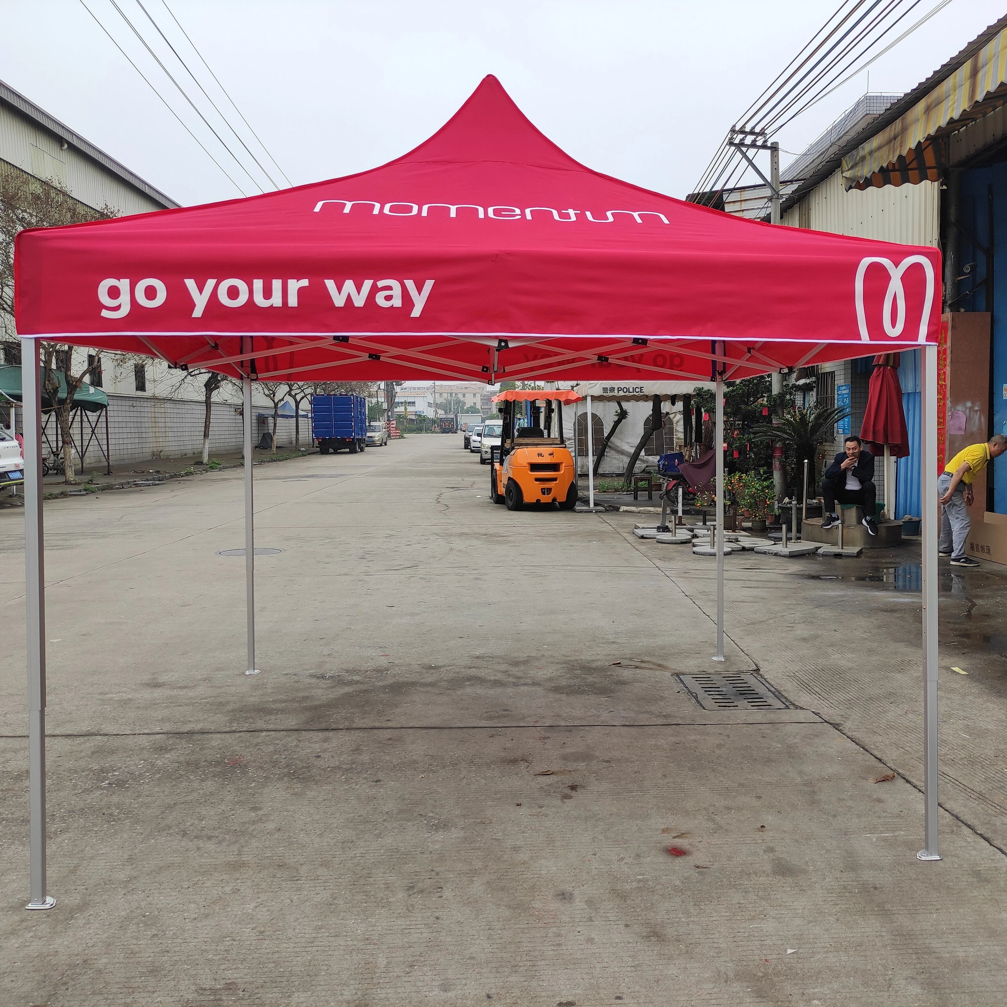 SYF Customized Fabric Water Proof Folding Pop up  Canopy Tent Events Trade Show Outdoor Tents