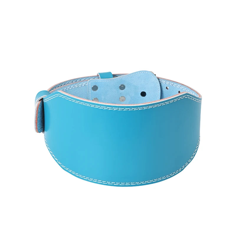 Custom Logo Gym Fitness Back Support Lumber Belt Neoprene Padding Leather for Men Women Weight Lifting Squat Deadlift Dipping