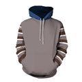 Fitspi Wholesale 3d Hoodie Pullover Jacket Cosplay Costume Anime Design Sweatshirt Men's Casual Autumn Pullover Oversize