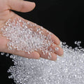 10000 Pcs Clear Wedding Table Scatter 5mm Crystals Acrylic Diamonds Rhinestones for Table Centerpiece Wedding and Bridal Shower