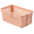 Drain Basket With Handle Multi-Functional Plastic Household Storage Basket Kitchen Basket Organizer