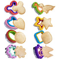 Hot Selling  Bread Press Uncrustable Crustless 2 in 1 Sandwich Biscuit Decruster Cutter and Sealer Maker Set for Kids