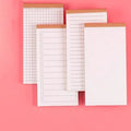 Korean Creative Stationery Practical Note Pads Kraft Paper Portable Memo Pad Planning Notebook