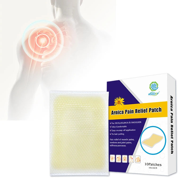 China Wholesale Suppliers Arnica Pain Gel Patch Muscle Pain Gel Patch Far Infrared Analgesic Pain Patch