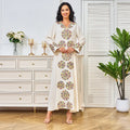 Middle East Muslim Turkish Design Abaya Arabic Dubai Turkey Ladies Rope Embroidery Craft Dress Latest Simple Abaya Designs