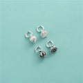 Retro 925 Sterling Silver Lotus Flower Charm Pendant for Jewelry Making Accessories Supplies Wholesale