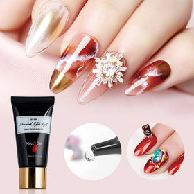 MissGel Clear Diamond Glue Gel Wholesale Nail Supplies Nail Gem Rhinestone Diamond Glue for Nails