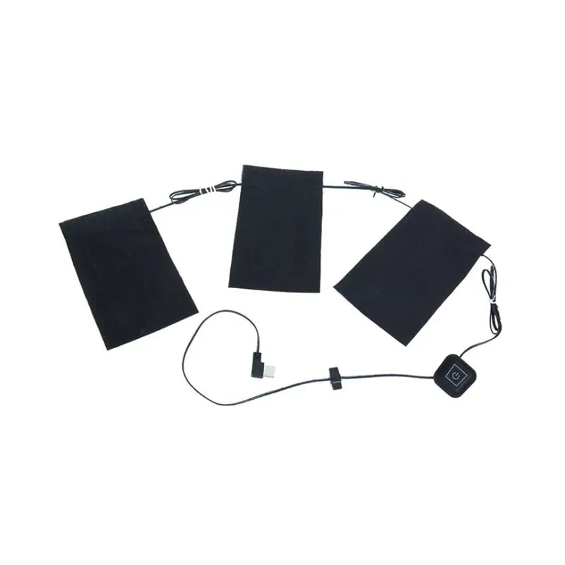 Custom Voltage and Current USB Heater Calentador De Pelicula Cloth Heating Pad for Winter Clothes