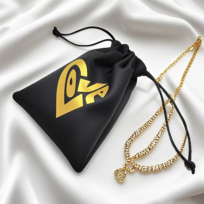 Wholesale Custom Printed Velvet Suede Bag for Jewelry Container Packing Pouch