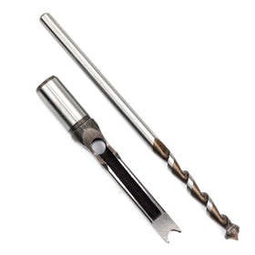 4PCS HSS Twist Drill Bits Square Auger Mortising Chisel Drill Set Square Hole Woodworking Drill Tools Kit Set Extended Saw BH01