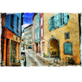 Ancient Architectural Canvas Oil Painting Poster Living Room Picture Wall Home Oil Painting on Canvas Posters Print Art Picture