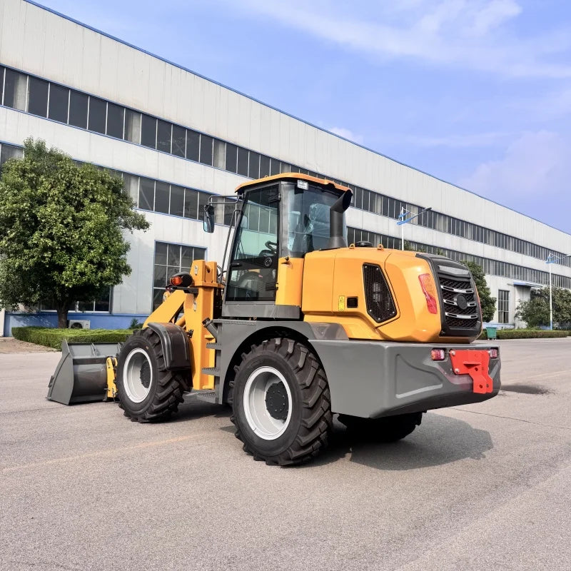 Zl20 Small Agricultural Articulated 1.8-2.0 Ton Payload Front End Mini Wheel Loader 4X4 Drive Hydraulic Pump Operating Handle