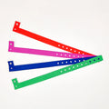 No Minimum Custom Polyester Wristband Festive Fabric Bracelet for Motivational Event Promotions Customizable Wristband
