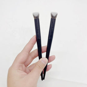 DAHUI Private Label Individual Round Flat Top Angled Makeup Buffing Foundation Synthetic Hair Concealer Brush Set