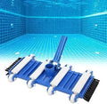 Weighted Flexible Vacuum Head Suction Vacuum Head Brush Swimming Pool Cleaner Pool Bottom Cleaning Brush