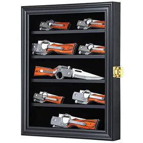 Black Knife Display Case Stripe Style 11*14