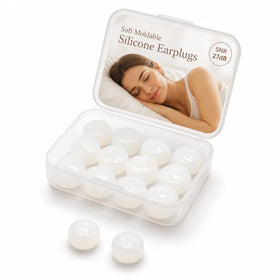 Disposable Silicone Mud Noise-proof Swim Earplugs 27dB Noise Reduction CE Certified Waterproof Intrinsically Safe Soft