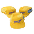 Wool 5 Panel Camp Hat Camping Hat Leather Custom Label 5 Panel Camping Hat