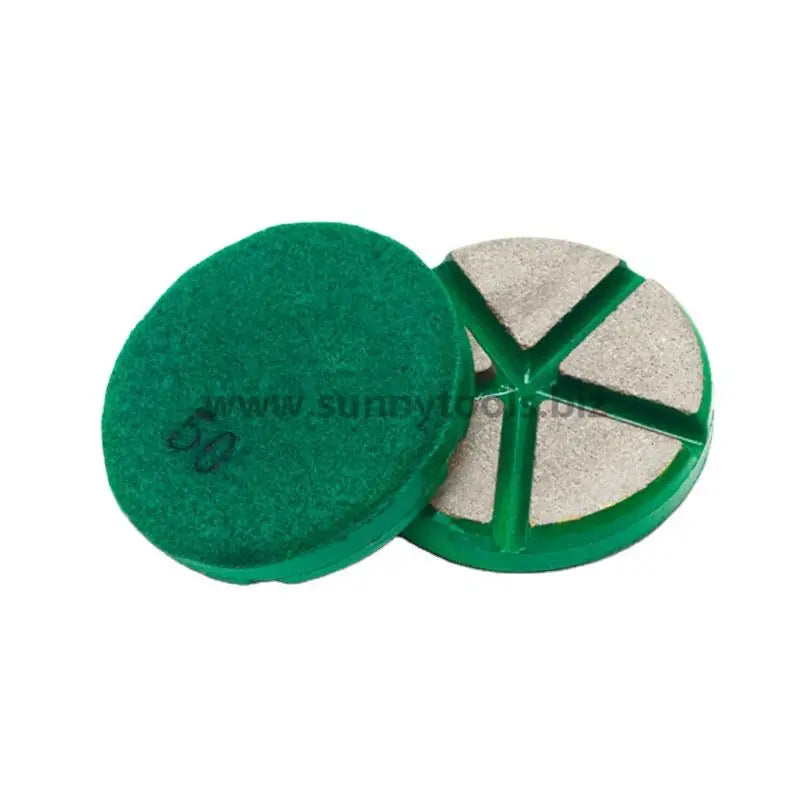 Factory Custom Wholesale 3in Ceramic Bond Diamond  Ceramic Diamond Polishing Pad for Concrete Floor