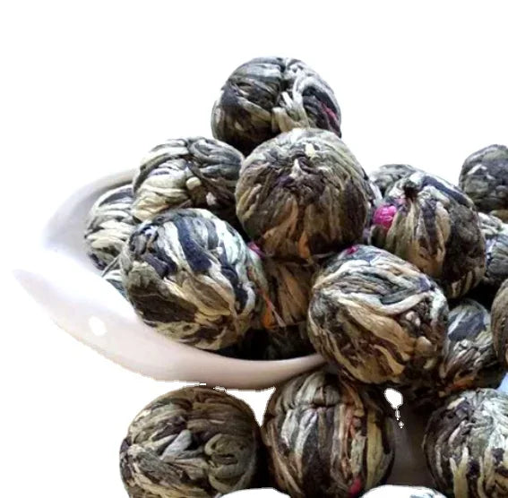 Gong Yi Hua Cha 1kg Loose Arts Tea Round Balls Flower Mix Green Tea
