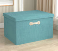 Large Capacity Customizable Household Clothing Books Toys Collapsible Lid Storage Box