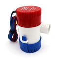12V Submersible Electric Water Pump Single Stage Mini 24V Bilge Solar Micro Motor Boat Marine Pump 1100GPH Filter OEM Supported
