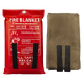 EN1869 OEM Basalt Fiber Fire Blanket 1m X 1m Fireproof Blanket for Kitchen Industrial Welding