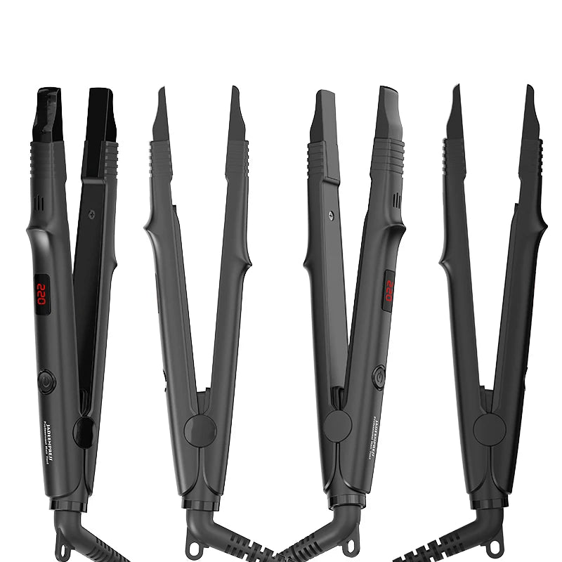 High-End Plastic Hair Extension Iron Equipment Salon Tool Advanced Connection Technology Includes Quality Connectors 100-240V