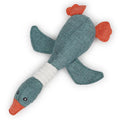 Promotional Blue Duck Shaped Pet Dog Toy Cute Eco-Friendly Bulk Puppy Chew Squeaky Plush Hole Sale Product