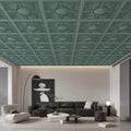 Factory Supply Customized Art Design Decorative Structured Linear Strip Pvc 3D Ceiling Panels for Museum
