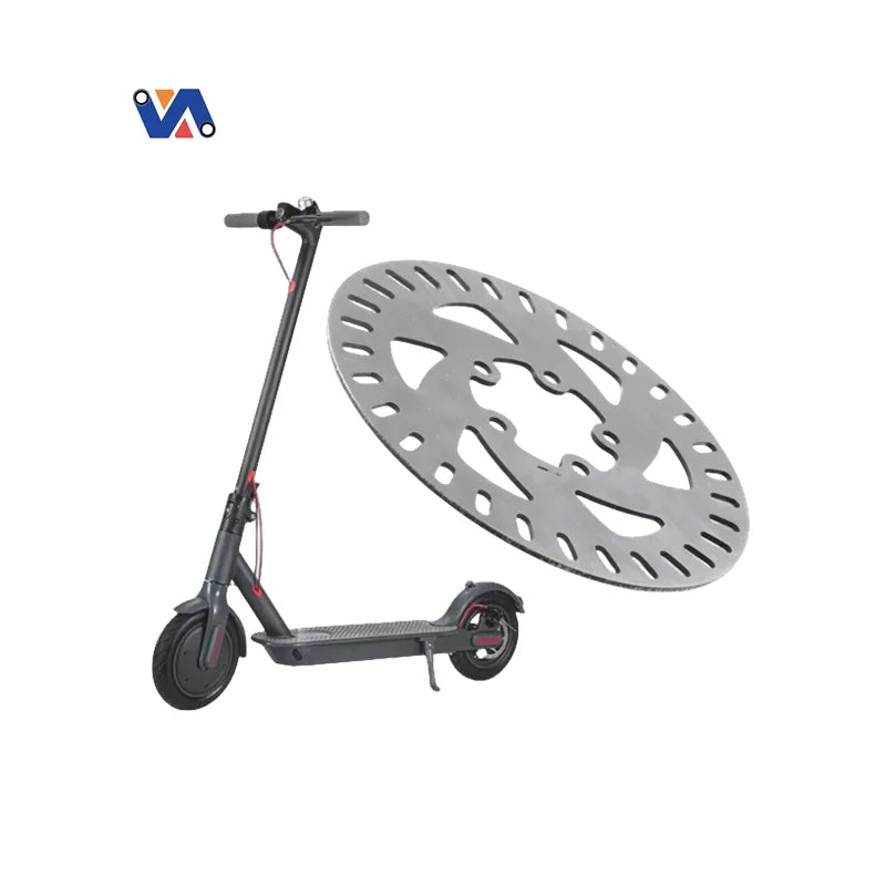New Image 130mm 5 Holes Scooter Brake Disc for Xiaomi 4 Pro Scooter Caliper Brake Pads Parts
