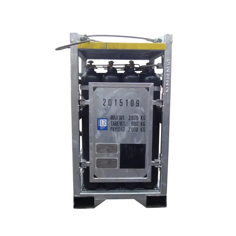 New DNV Standard Gas Cylinder 16 Bottle Offshore Rack Price