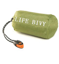 Emergency Sleeping Bag with Survival Whistle Bivvy Camping Blanket for Hiking & Outdoor Adventures